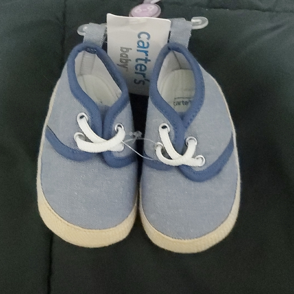 Carter's Denim Blue Baby Walkers